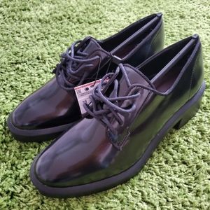 *NWT* Zara Platform Oxfords (sz 7.5)
